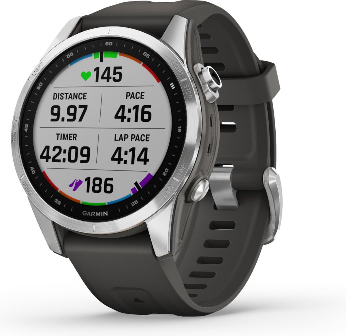 Garmin Fenix 7S Zilver/ 42mm - Silver