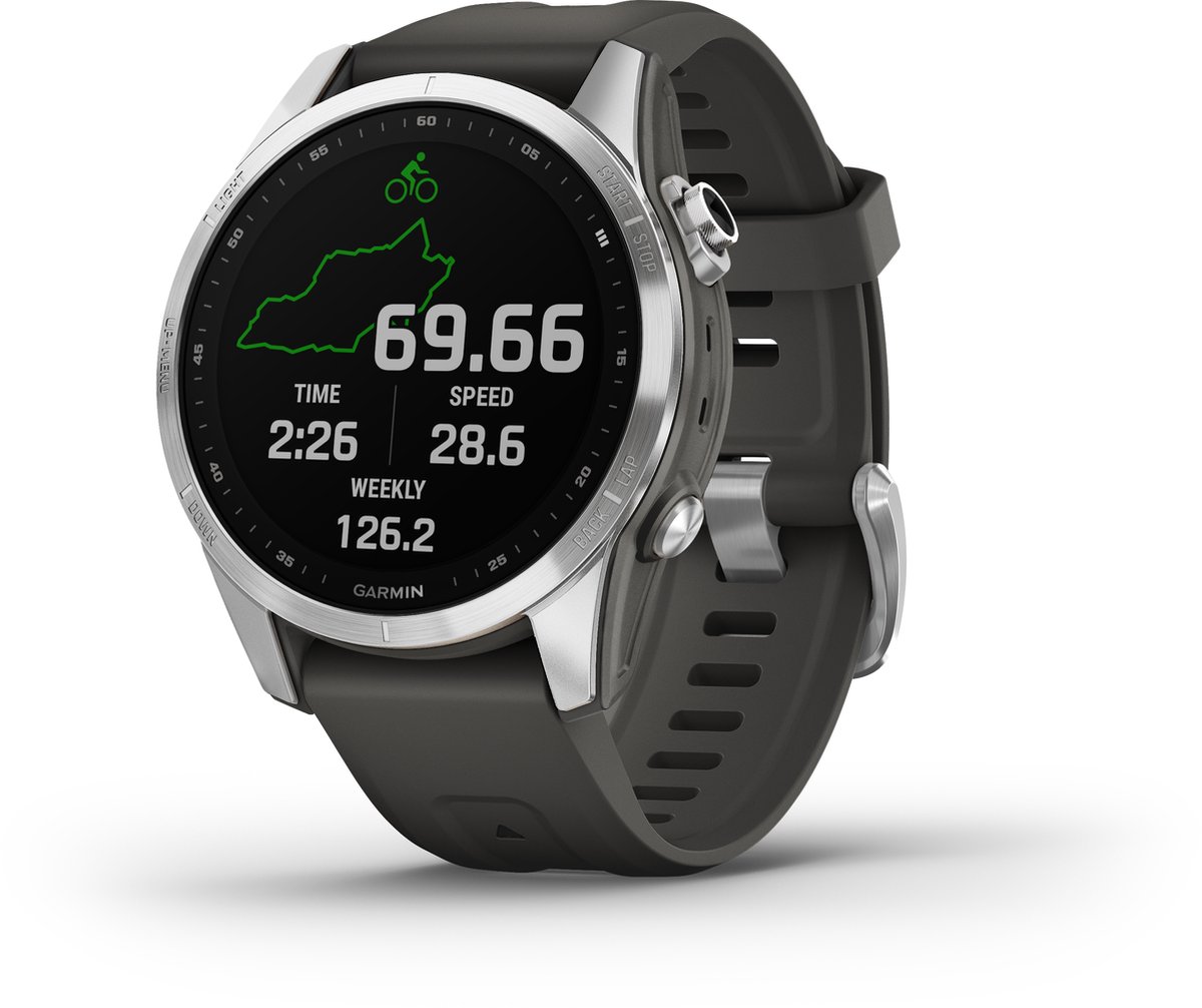 Garmin Fenix 7S Zilver/ 42mm - Silver