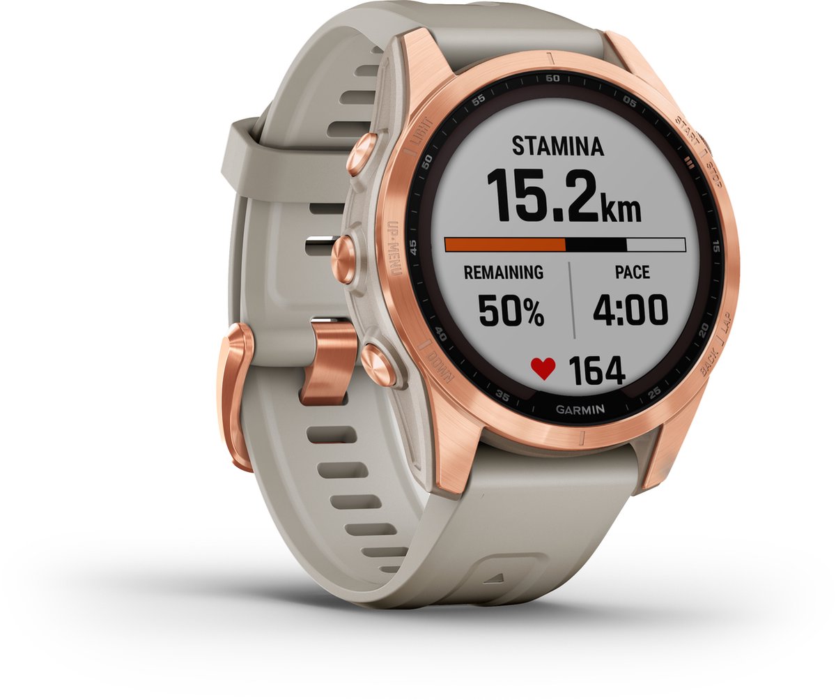 Garmin Fenix 7S Solar Roségoud 42mm