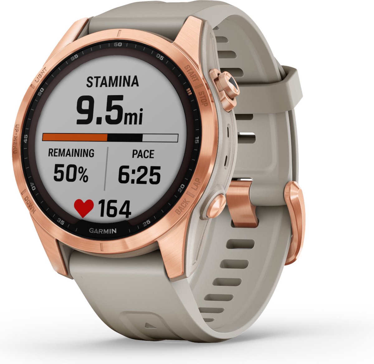 Garmin Fenix 7S Solar Roségoud 42mm