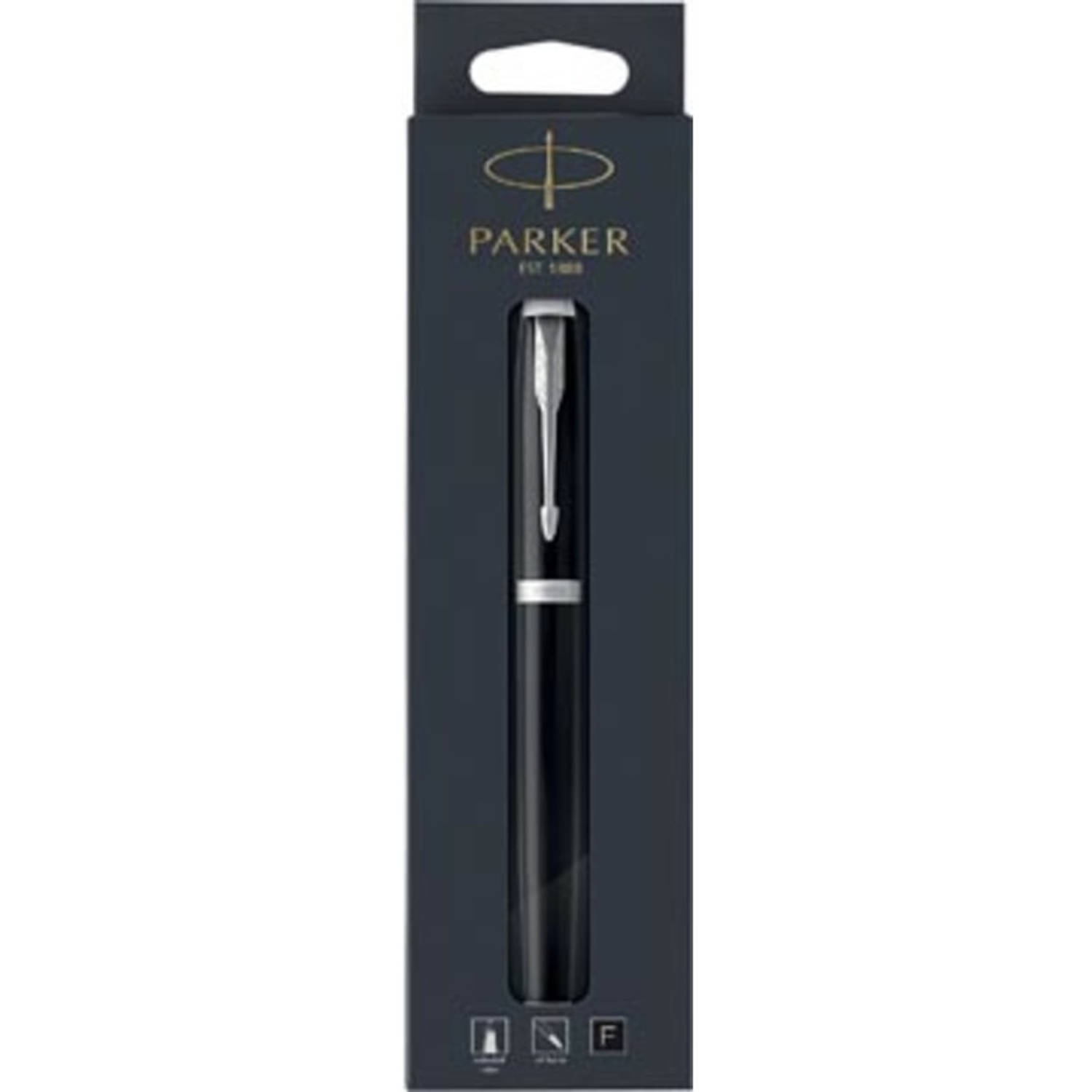 Parker Im Roller Ct, Op Blister - Zwart