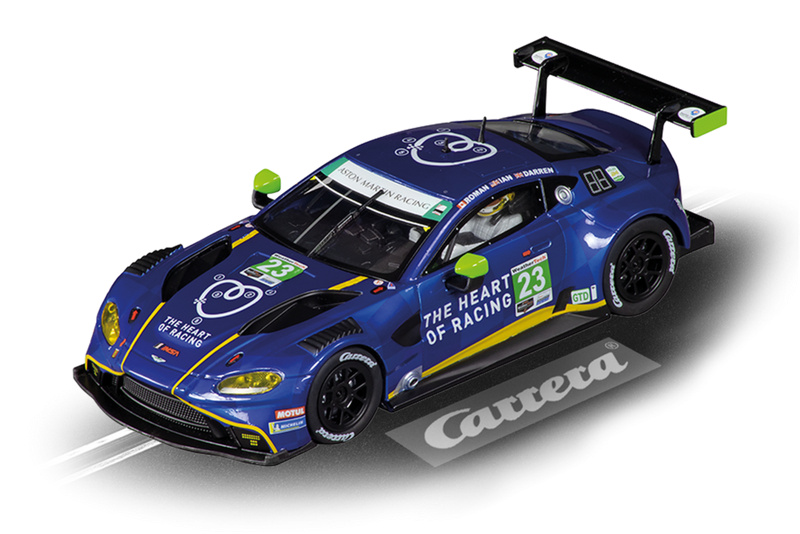 Carrera racebaanauto Digital132 Aston Martin Vantage 1:32 blauw