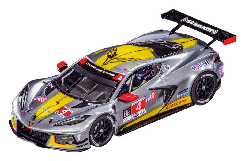 Carrera racebaanauto Digital132 Chevrolet Corvette C8.R 1:32 zilver