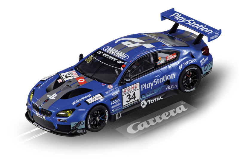 Carrera racebaanauto Evolution BMW M6 GT3 1:32 - Blauw