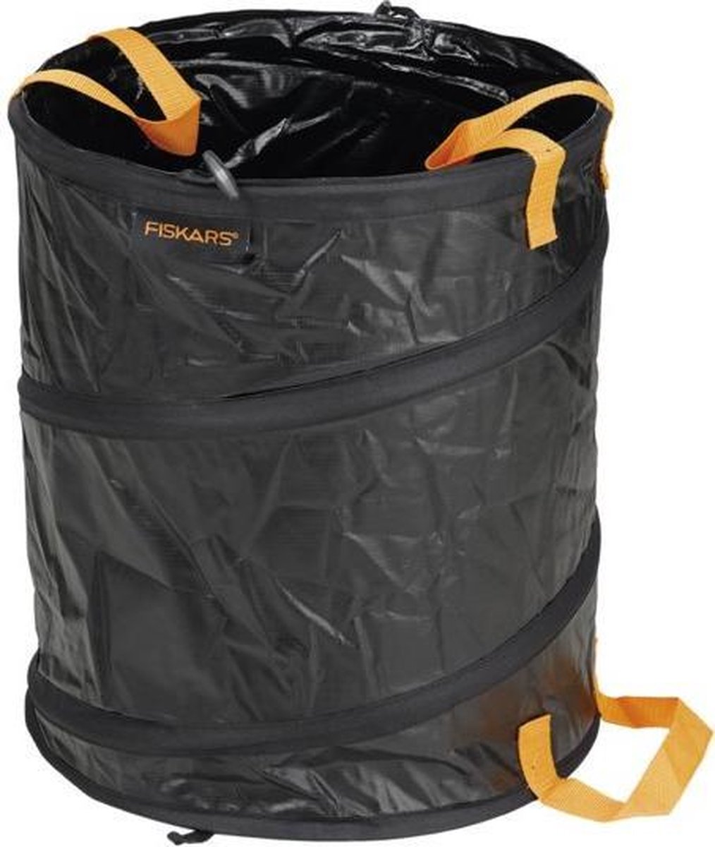 Fiskars Solid Popup Tuinafvalzak 56l 46 Cm - Zwart