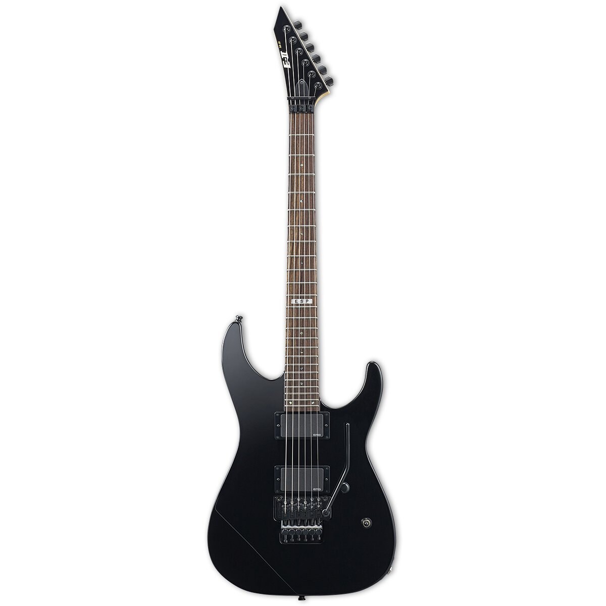 ESP guitars E-II M-II Neck Thru Black met koffer