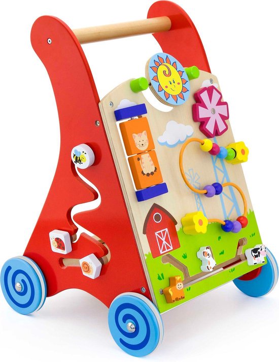 New Classic Toys Loopwagen 46x32x34 Cm