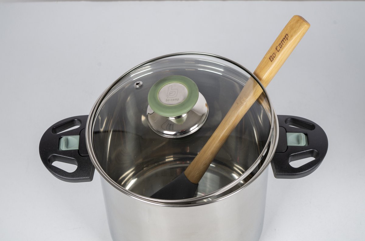 Bo-Camp Pannenset elegance compact 2dlg - Silver