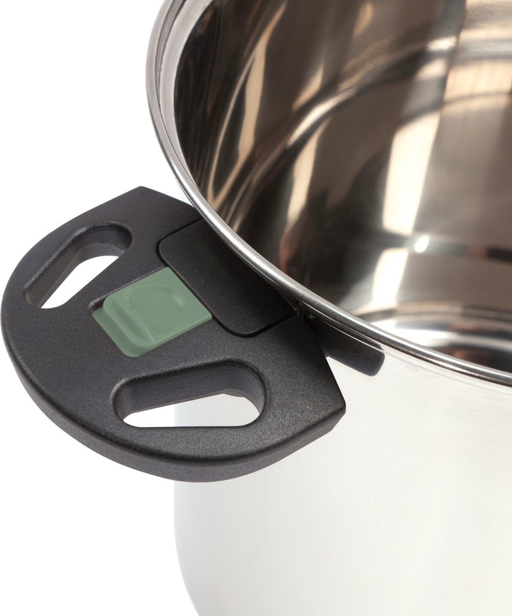 Bo-Camp Pannenset elegance compact 2dlg - Silver