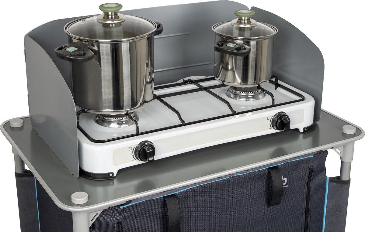 Bo-Camp Pannenset elegance compact 2dlg - Silver