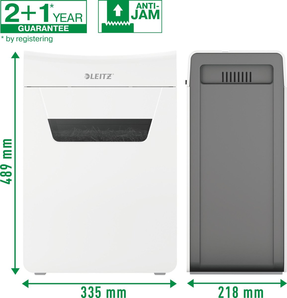 Leitz IQ Protect Premium Papiervernietiger 10X