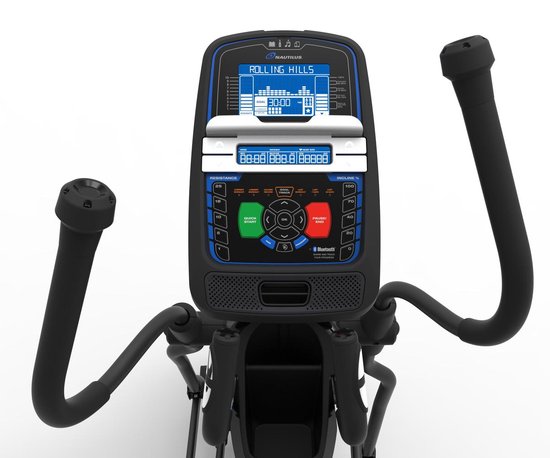 Nautilus E626 Crosstrainer Black Series - Met Runsocial