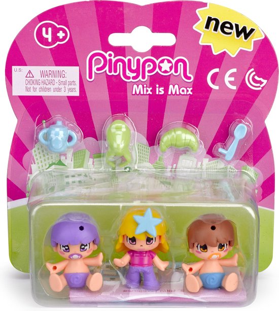 Pinypon Speelfiguur : Kids En Babies