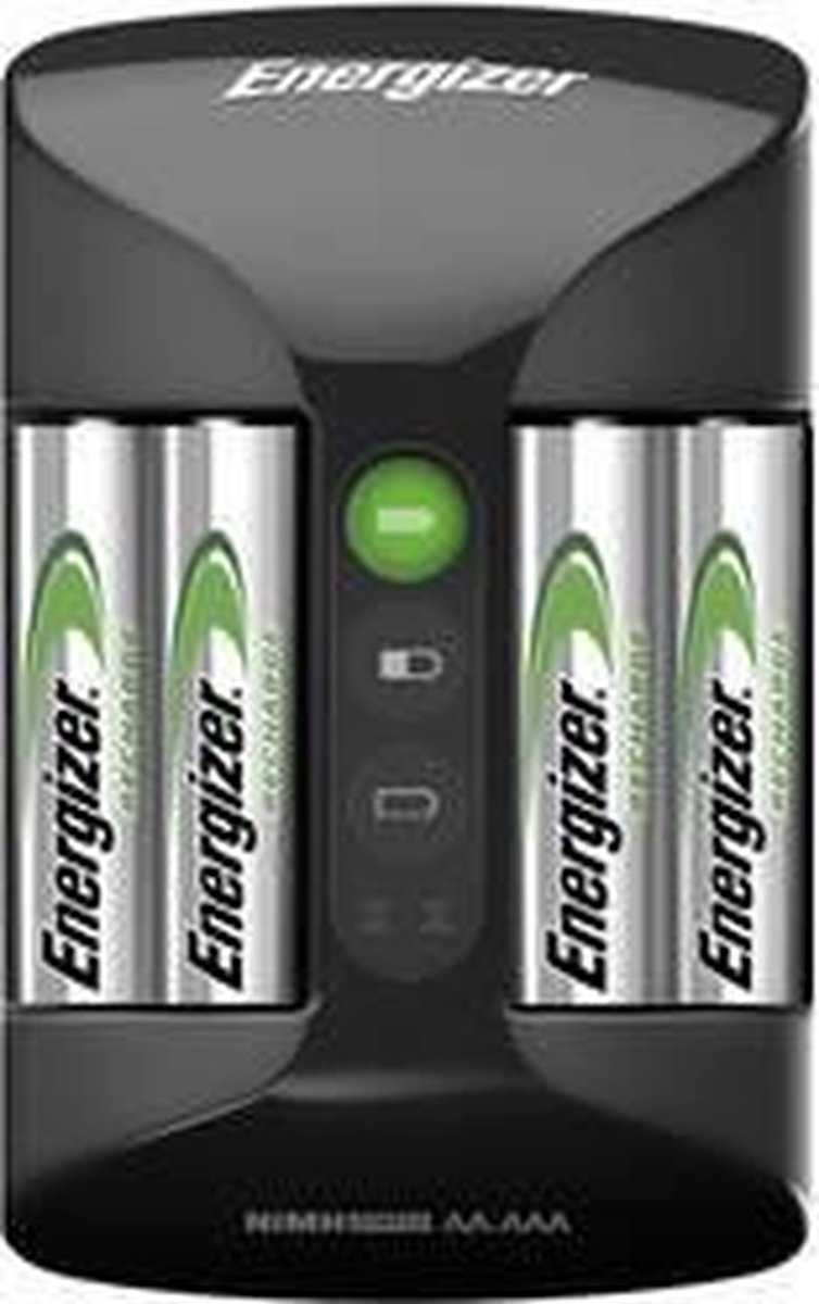 Energizer Batterijlader Pro Charger, Inclusief 4 X Aa Batterij, Op Blister
