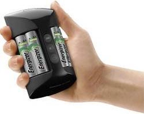 Energizer Batterijlader Pro Charger, Inclusief 4 X Aa Batterij, Op Blister