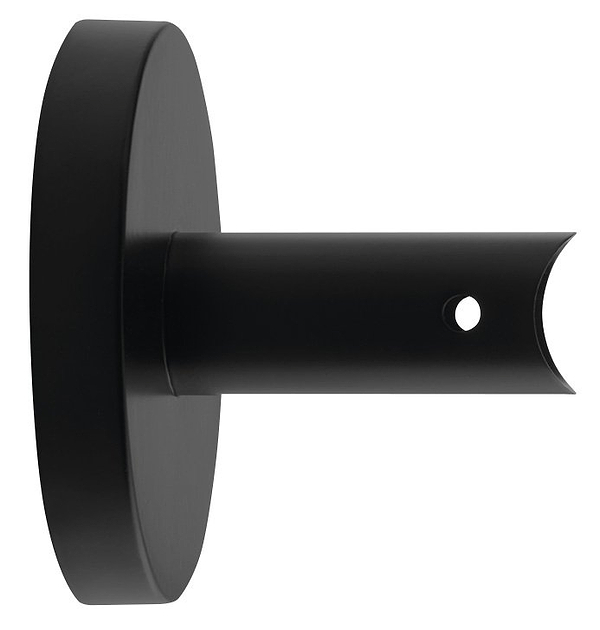 Radiator verwarmingselement adapter 9cm rond - Zwart