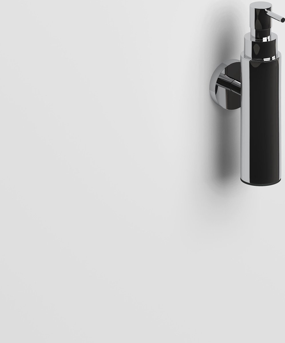 Clou Sjokker zeepdispenser 100cc, wandmodel, chroom