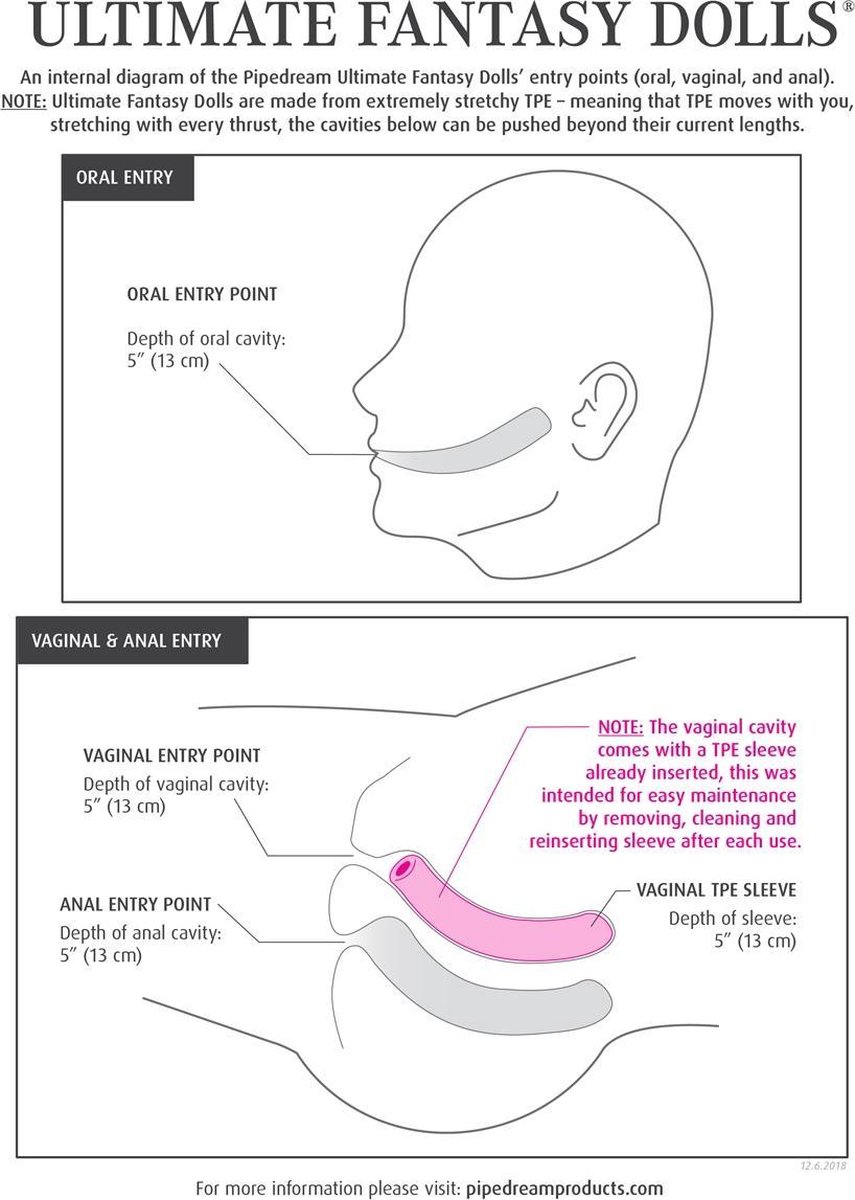 Pipedream Ultimate Fantasy Dolls sexpop Mia - Beige