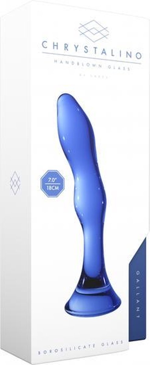 Chrystalino Galant Glazen Dildo