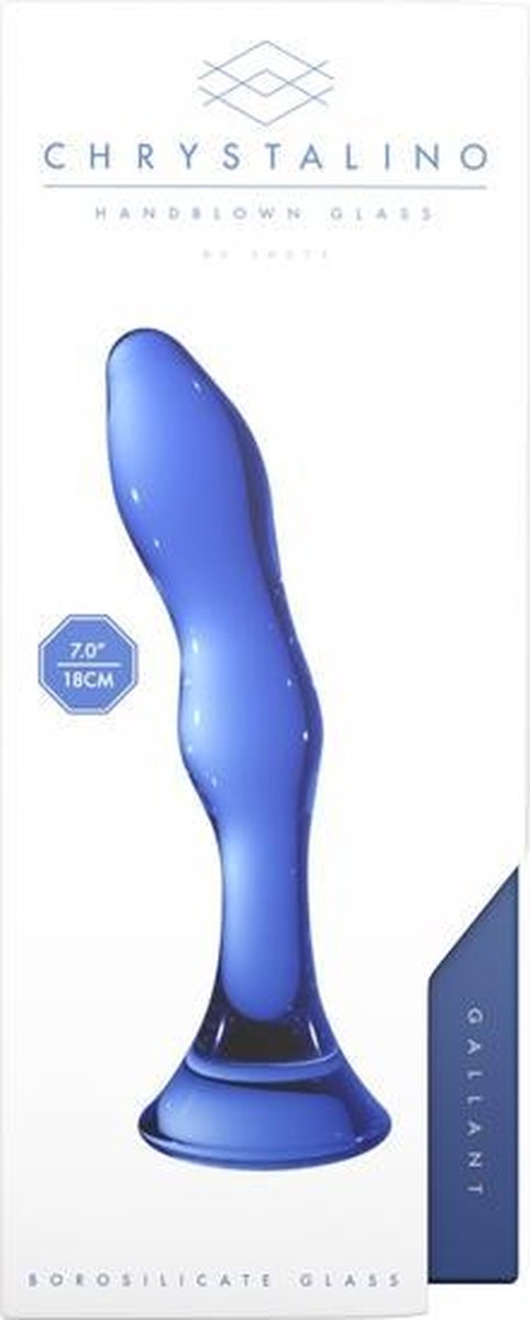 Chrystalino Galant Glazen Dildo