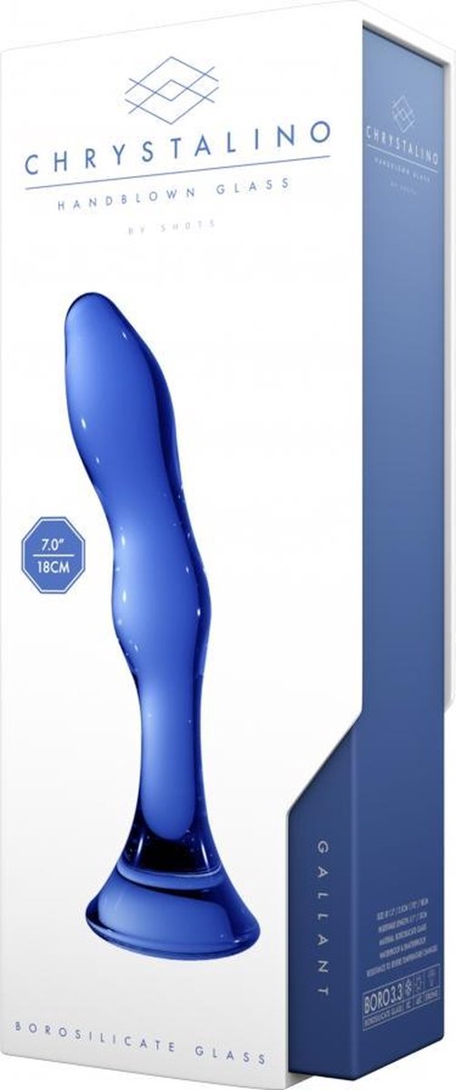 Chrystalino Galant Glazen Dildo