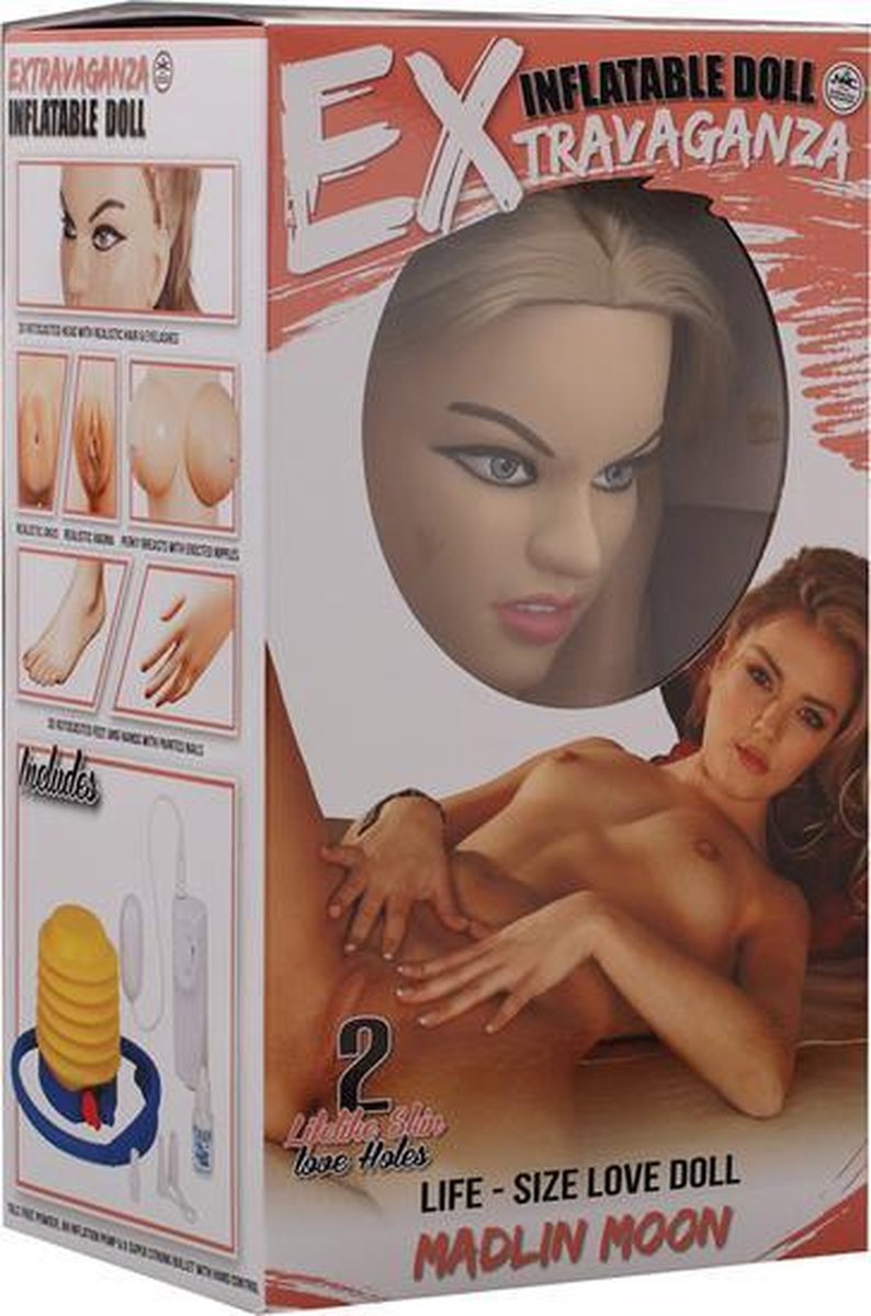 Extravaganza Madlin Moon 3D opblaaspop