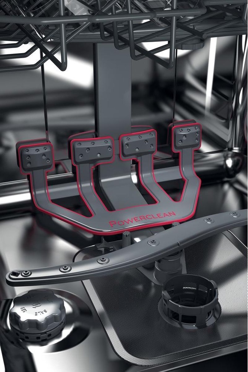 Whirlpool vaatwasser (inbouw) WIO 3T133 PLE (RVS)