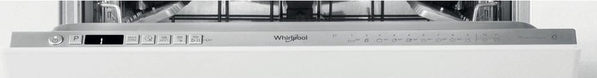Whirlpool vaatwasser (inbouw) WIO 3T133 PLE (RVS)