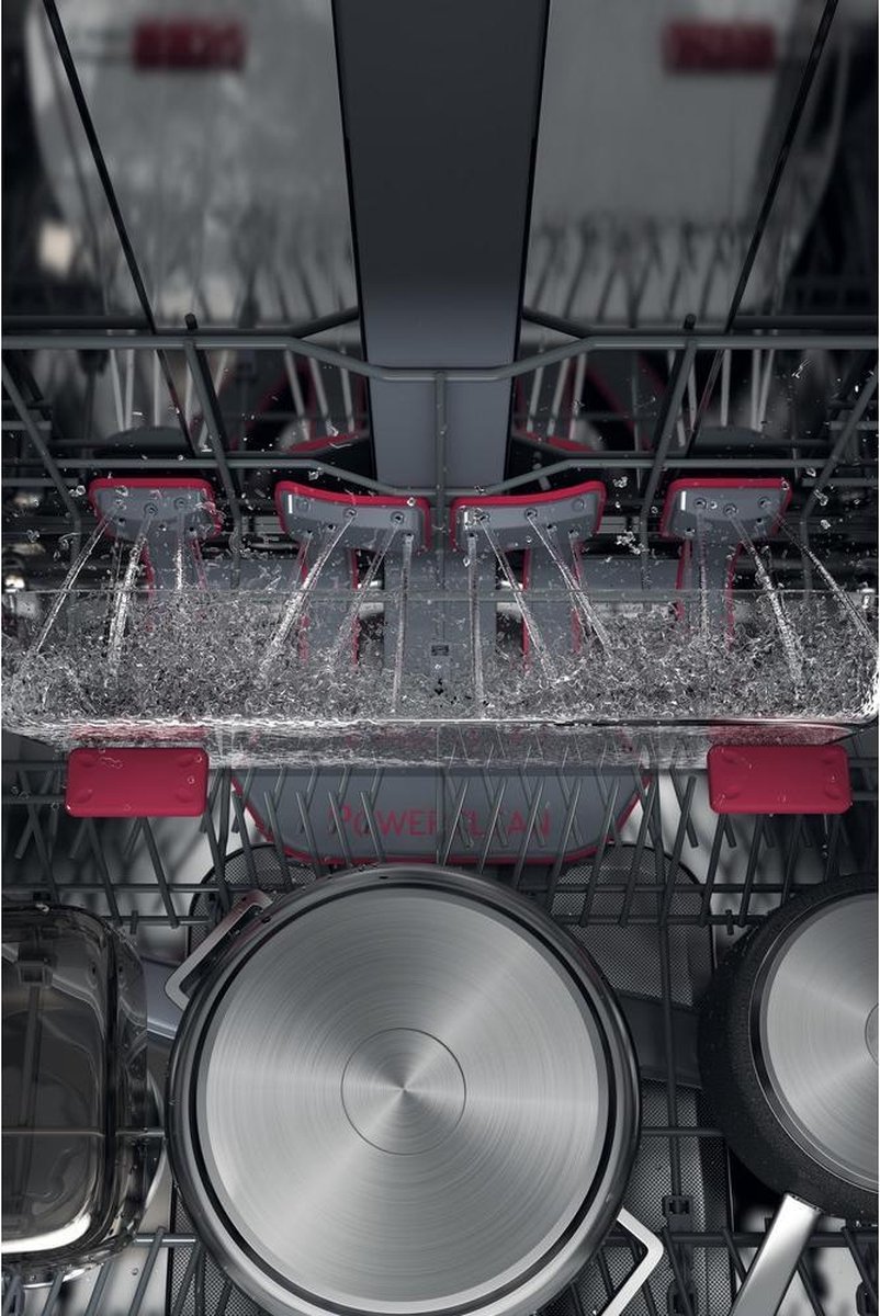 Whirlpool vaatwasser (inbouw) WIO 3T133 PLE (RVS)