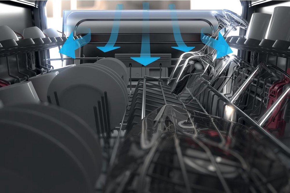 Whirlpool vaatwasser (inbouw) WIO 3T133 PLE (RVS)