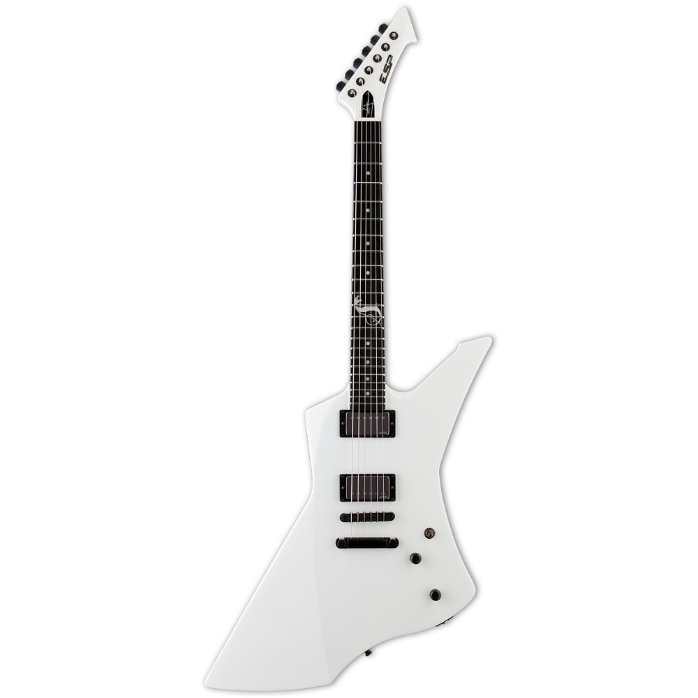 ESP guitars Signature Series James Hetfield Snakebyte Snow White