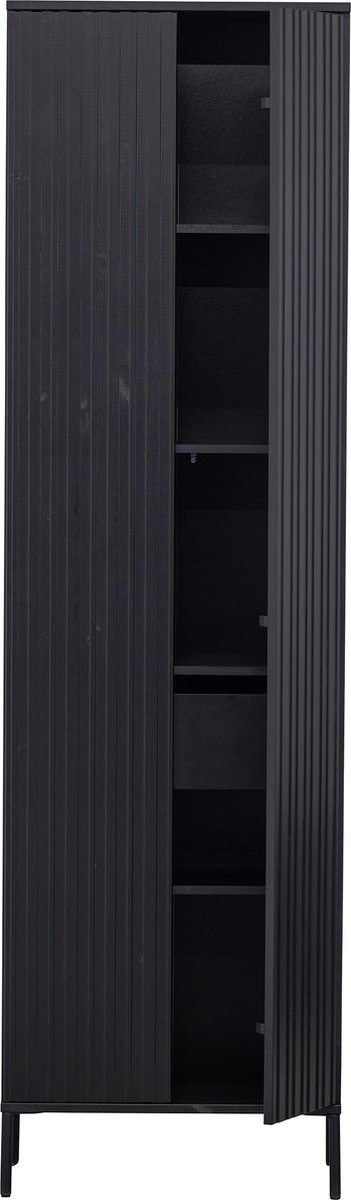 Woood Exclusive New Gravure Opbergkast - Zwart