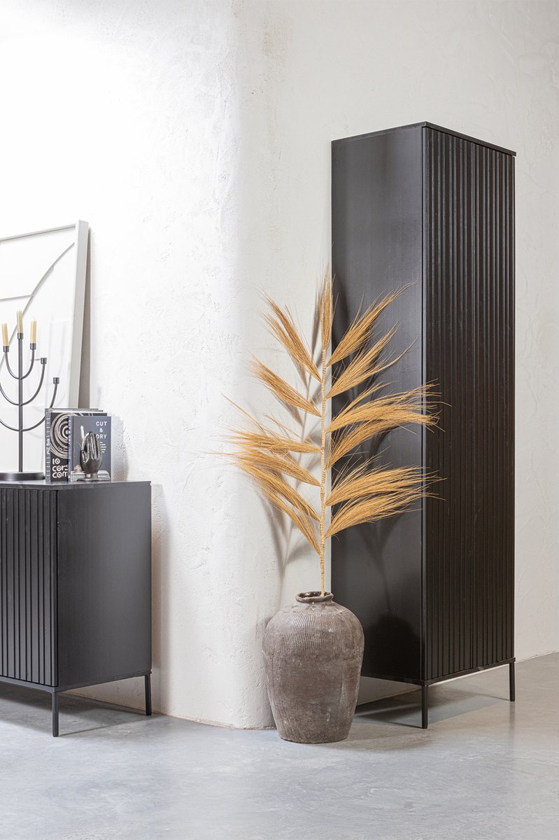 Woood Exclusive New Gravure Opbergkast - Zwart