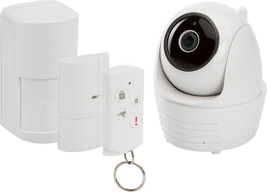 Secufirst Alm314s Alarmsysteem - Ip-camera Fhd 1080p - Bewegingsmelder - Deur/raam Contact - Afstandsbediening