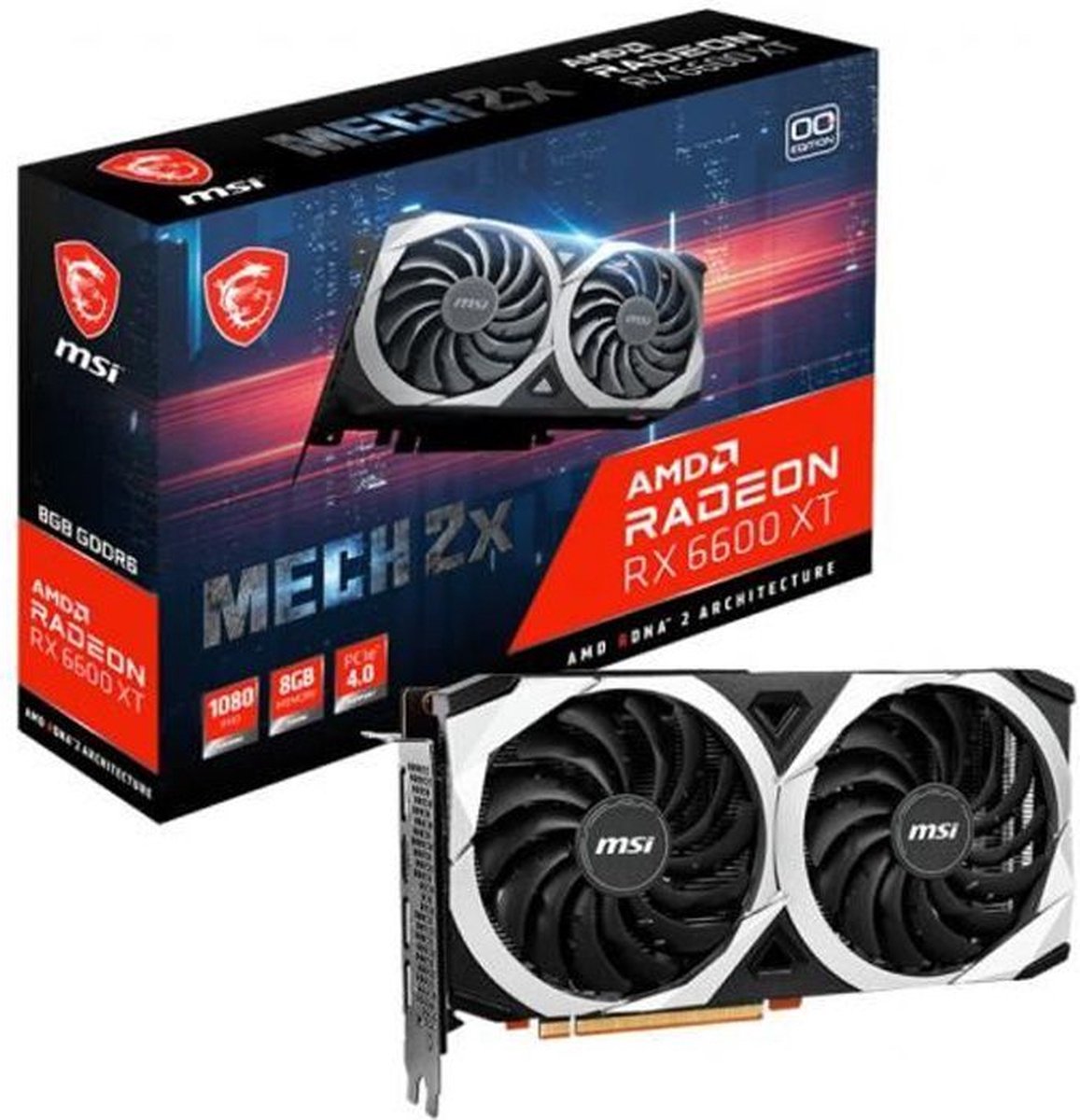 MSI Radeon RX 6600 Mech 2X 8G