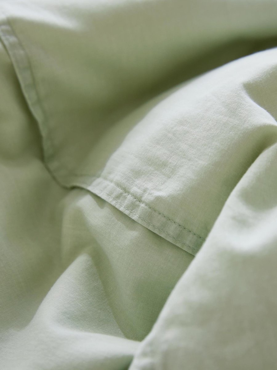 Essenza Guy Pistache dekbedovertrek - Groen