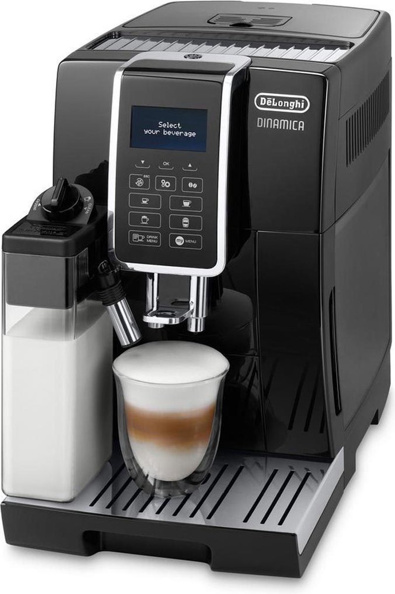 DeLonghi espresso apparaat ECAM 350.55.B DINAMICA - Zwart