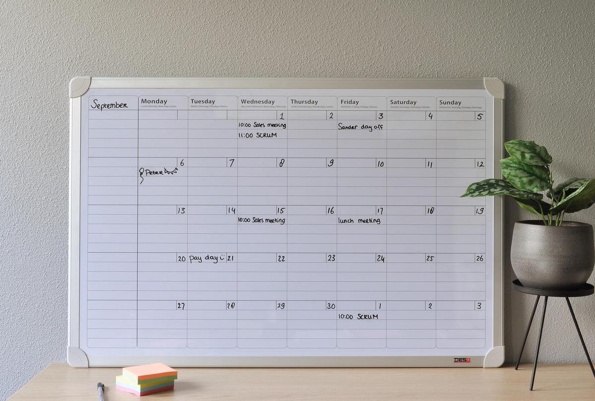 Desq Magnetische Maandplanner