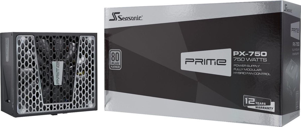 Seasonic Prime PX-750 power supply unit 750 W ATX - Negro