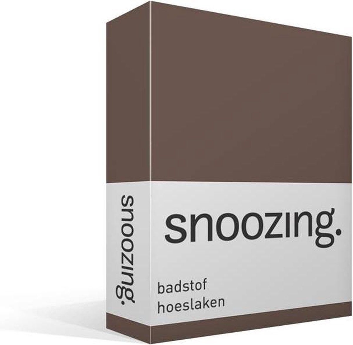 Snoozing Badstof Hoeslaken - 80% Katoen - 20% Polyester - 1-persoons (90x200/220 Of 100x200 Cm) - Taupe