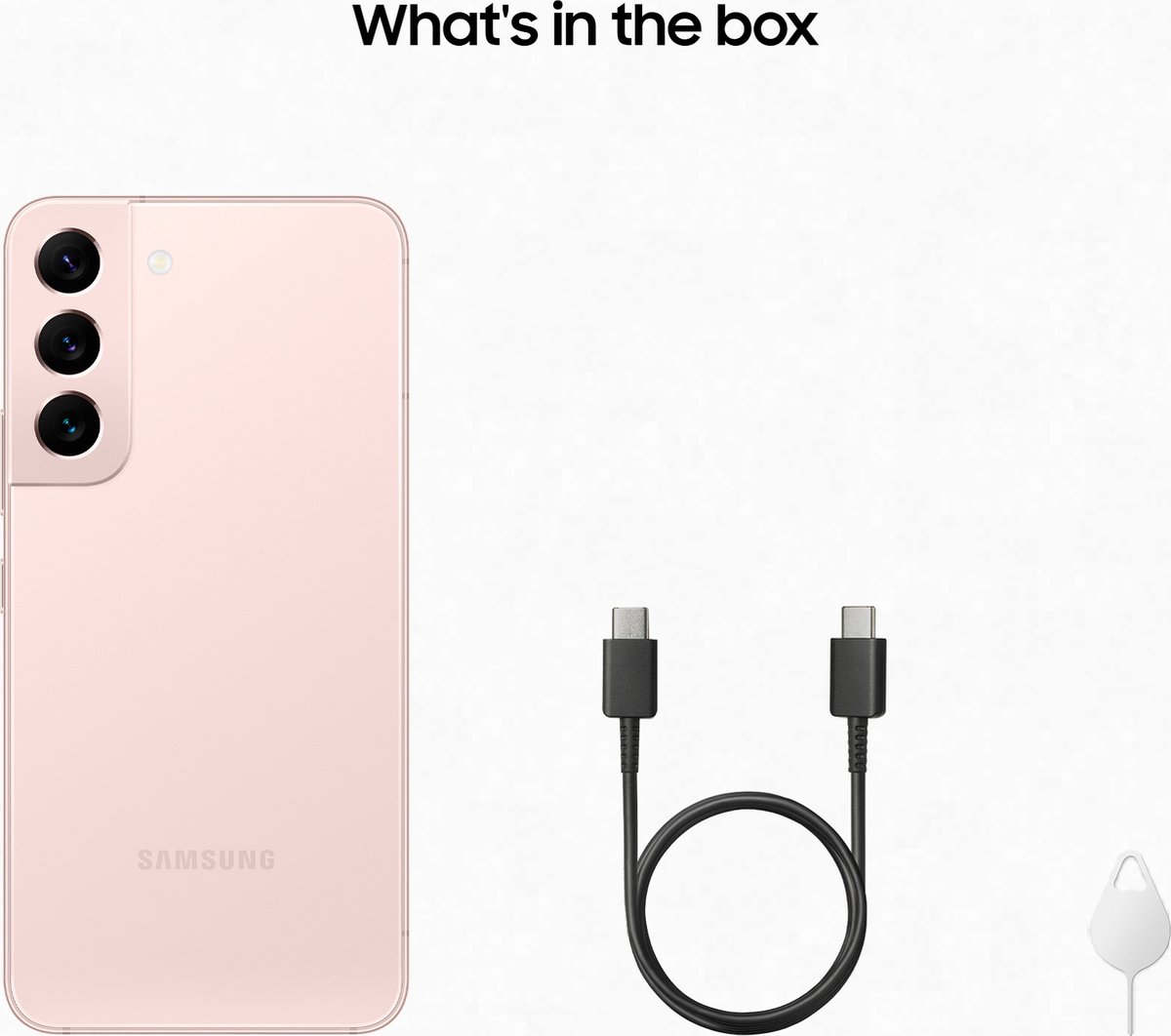 Samsung Galaxy S22 8GB | 256GB (Pink Gold) - Roze