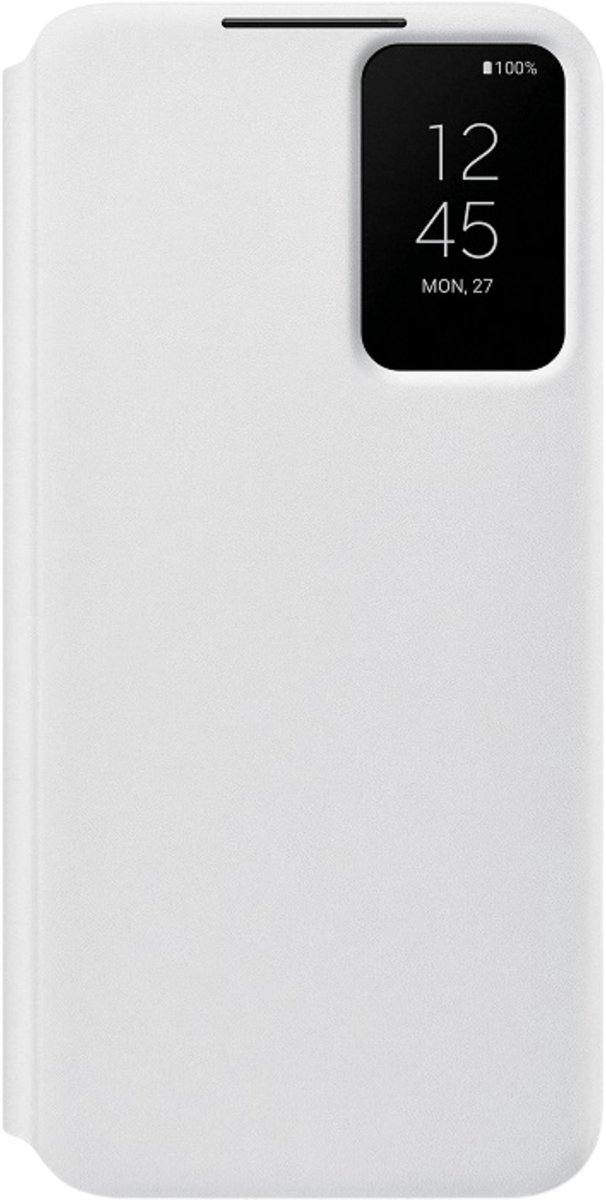 Samsung Galaxy S22+ Smart Clear View Cover - Blanco