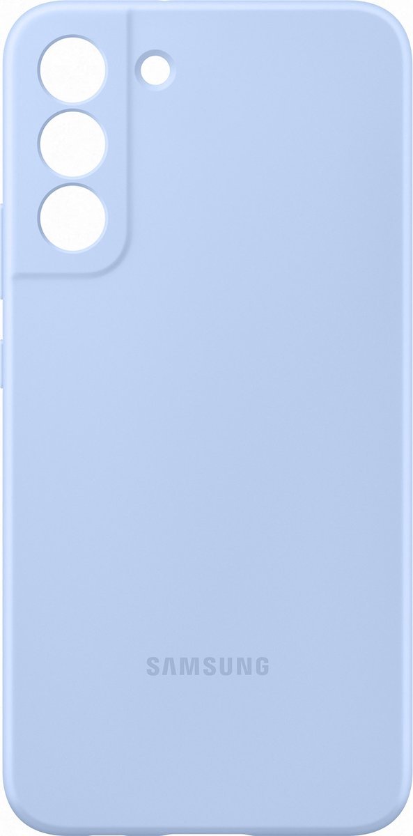 Samsung Galaxy S22+ Silicone Cover (Lichtblauw)