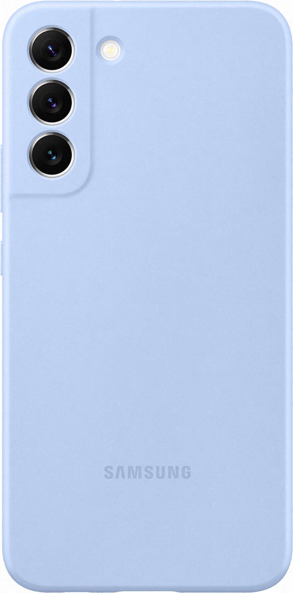 Samsung Galaxy S22+ Silicone Cover (Lichtblauw)