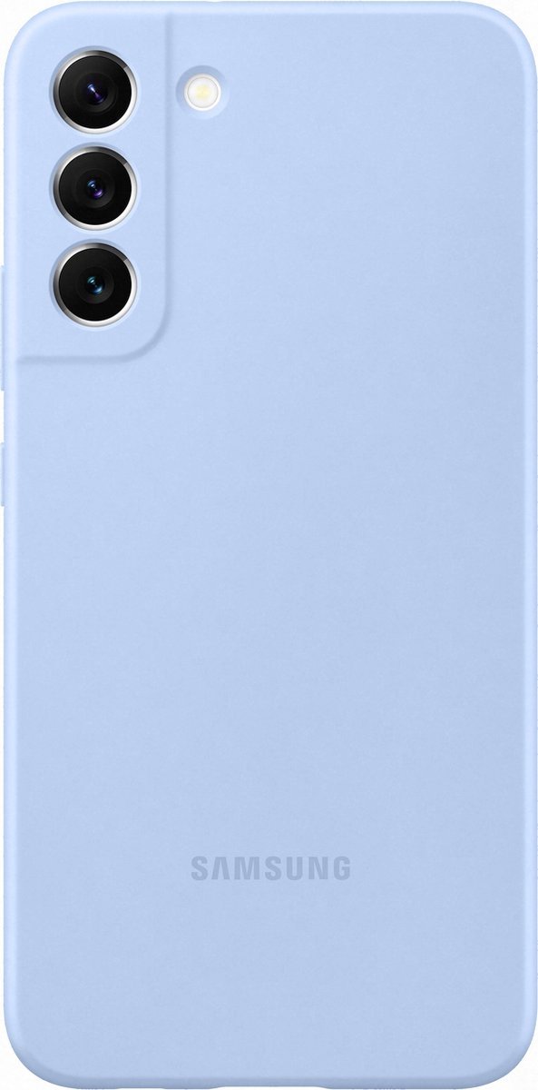 Samsung Galaxy S22+ Silicone Cover (Lichtblauw)