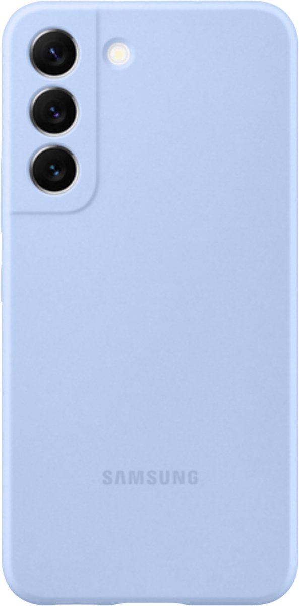 Samsung Galaxy S22+ Silicone Cover (Lichtblauw)