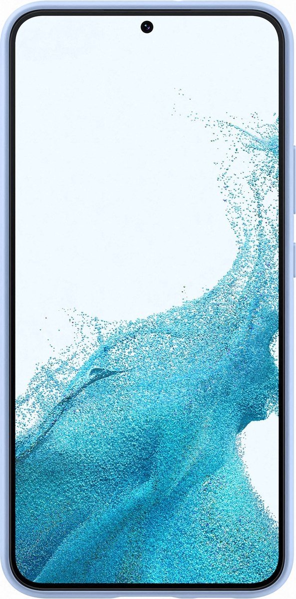 Samsung Galaxy S22+ Silicone Cover (Lichtblauw)