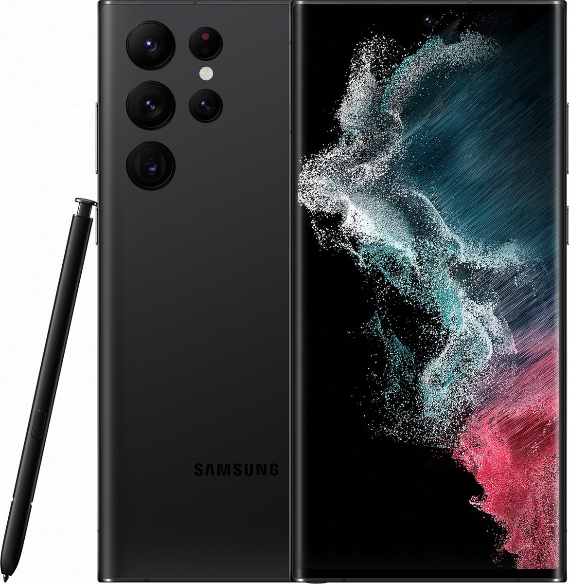 Samsung Galaxy S22 Ultra 12GB | 256GB (Phantom Black) - Zwart