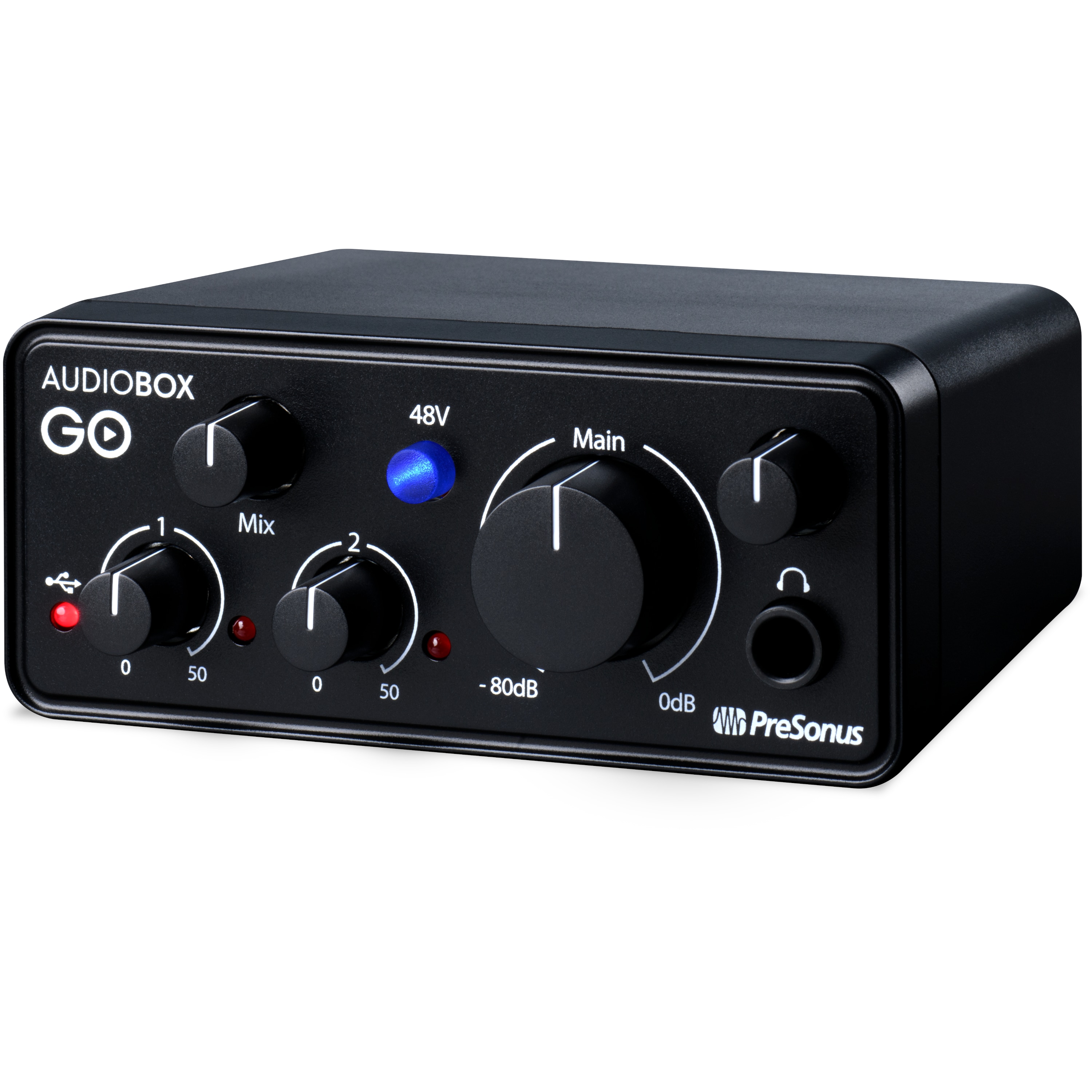 Presonus AudioBox GO compacte mobiele audio interface