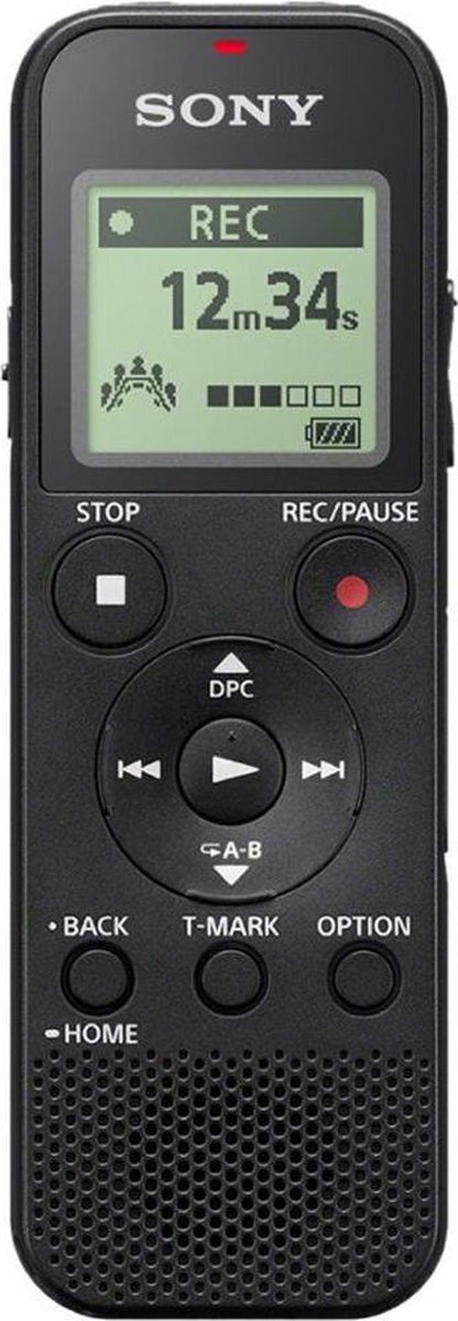 Sony voicerecorder ICDPX370.CE7 - Negro